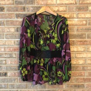 Bisou Bisou colorful tunic